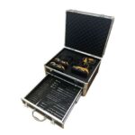 Blim Taladro Percutor a Bateria 20V 2Ah y Maletin de Aluminio con 50 Accesorios - Motor sin Escobillas - 45Nm Par Maximo - 2 Velocidades 0-450/0-1650rpm - Incluye 3 Baterias - Imagen 4