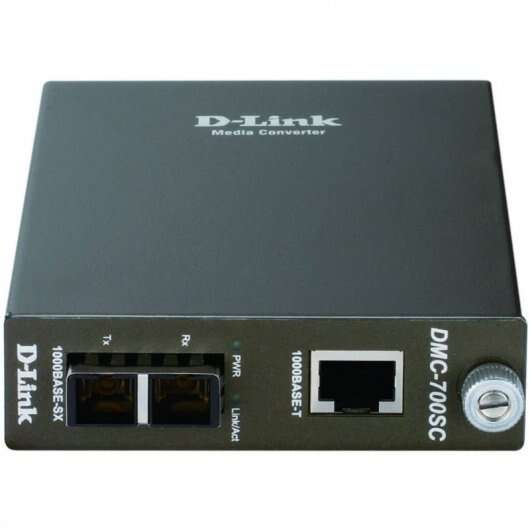 176126_1 D-Link Conversor de Medios Gigabit RJ-45 a Fibra Optica SC - Imagen 1
