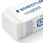 Staedtler Rasoplast 526 B40 Goma de Borrar - Borrado de Alta Calidad - Minimos Residuos - Color Blanco - Imagen 3