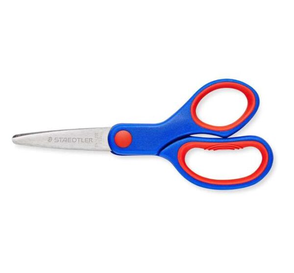 Staedtler Noris 965 Tijera Escolar de Seguridad - Agarre Ergonomico Suave - Cuchillas Romas - Longitud 14cm - Imagen 2