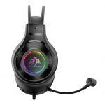 Auriculares Gaming con Micrófono Flexible G7 - Compatible con PC, MAC, PS5, PS4, Xbox 360, Nintendo Switch - Iluminación LED - Diadema Ajustable - Almohadillas Acolchadas - Controles en Auricular - Cable de 2m - Imagen 2