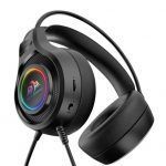 Auriculares Gaming con Micrófono Flexible G7 - Compatible con PC, MAC, PS5, PS4, Xbox 360, Nintendo Switch - Iluminación LED - Diadema Ajustable - Almohadillas Acolchadas - Controles en Auricular - Cable de 2m - Imagen 3