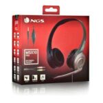 NGS MSX 10 Pro Auriculares con Microfono Plegable - Diadema Ajustable - Almohadillas Acolchadas - Control en Cable - Cable de 1.80m - Imagen 5