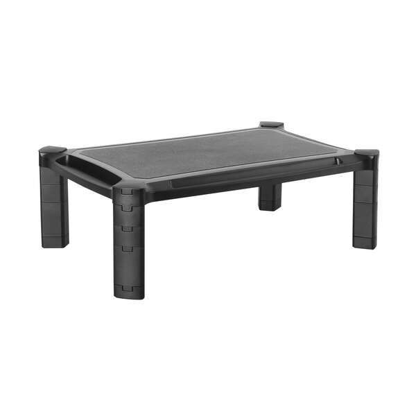 177976_1 Aisens Soporte Elevador XL para Monitor hasta 32" o Portatil - Regulable en Altura - Compartimento Guardaobjetos - Gestion de Cables - Peso Max. 10kg - Imagen 1