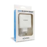 Aisens Cargador para Smartphone 48W 1x USB-C PD3.0 30W, 1x USB-A QC3.0 18W - Imagen 2