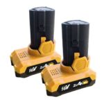 Blim Taladro Percutor a Bateria 16V 2Ah - 30Nm Par Maximo - 2 Velocidades 0-400/0-1500rpm - Incluye 2 Baterias y Maletin de Transporte - Imagen 2