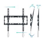 Tooq Soporte Fijo de Pared para TV de 32"-70" Inclinable - Peso Max 45kg - VESA 400x400mm - Imagen 2