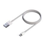Aisens Cable Lightning a USB 2.0, Lightning/M-USB A Macho - 0.5m - Color Blanco - Imagen 2