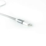 Nanocable Adaptador Lightning a Micro USB - Lightning/M-Micro B/H - Color Blanco - Imagen 4