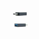 Nanocable Adaptador USB-C a USB 3.1 - USB-C/M-USB-A/H - Aluminio - Color Negro - Imagen 2