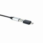 Nanocable Adaptador USB-C a USB 3.1 - USB-C/M-USB-A/H - Aluminio - Color Negro - Imagen 4