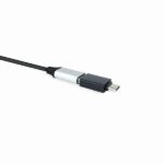 Nanocable Adaptador USB-C a USB 3.1 - USB-C/M-USB-A/H - Aluminio - Color Negro - Imagen 5