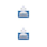 Nanocable Cable Red Latiguillo RJ45 CAT.6 UTP AWG24 - 25 cm - Color Azul - Imagen 3