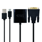 Nanocable Conversor DVI 24+1/M a VGA HDB15/H - 10 cm - Color Negro - Imagen 2