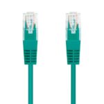 Nanocable Cable Red Latiguillo RJ45 CAT.6 UTP AWG24 - 30 cm - Color Verde - Imagen 2