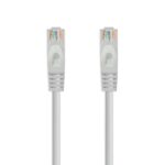 Nanocable Cable Red Latiguillo RJ45 LSZH CAT.6A UTP AWG24 - 25 cm - Color Gris - Imagen 2