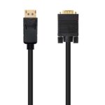 Nanocable Cable Conversor DisplayPort a VGA - DP/M - VGA/M - 1 m - Color Negro - Imagen 2