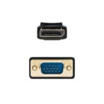 Nanocable Cable Conversor DisplayPort a VGA - DP/M - VGA/M - 1 m - Color Negro - Imagen 3