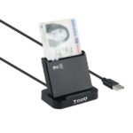 Tooq Lector de Tarjetas Inteligentes DNIe VISION USB 2.0 - Color Negro