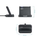 Tooq Lector de Tarjetas Inteligentes DNIe VISION USB 2.0 - Color Negro - Imagen 2
