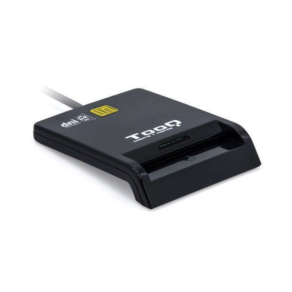 183696_1 Tooq Lector de Tarjetas Inteligentes DNIe SIM USB-C - Color Negro - Imagen 1