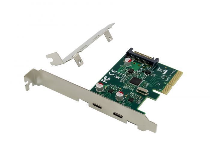 184051_1 Tarjeta PCIe de 2 Puertos USB 3.2 Gen 2 Tipo C - Imagen 1