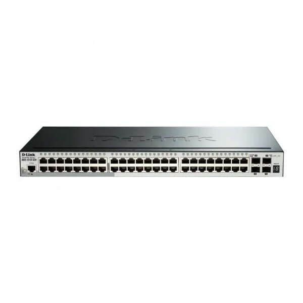 184826_1 D-Link Switch Semigestionable 48 Puertos Gigabit + 2 Puertos Giga Combo + 4 Puertos 10G SFP+ - Imagen 1