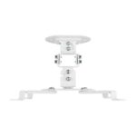 Aisens Soporte Universal Giratorio - Inclinable de Techo para Proyector - Hasta 13.5Kg - Color Blanco