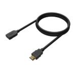 Aisens Cable HDMI V2.0 Prolongador Premium Alta Velocidad / HEC 4K@60HZ 18GBPS - A/M-A/H - 2.0M - Color Negro - Imagen 2