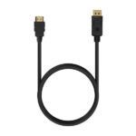 Aisens Cable Conversor DisplayPort a HDMI - DP/M-HDMI/M - 0.5M - Color Negro - Imagen 3