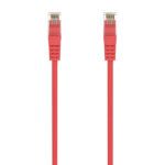 Aisens Cable de Red Latiguillo RJ45 LSZH Cat.6A 500 MHZ UTP AWG24 - 1.5m - Libre de Halogenos - 10 Gigabit/s - Color Rojo - Imagen 2
