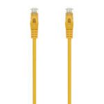 Aisens Cable de Red Latiguillo RJ45 LSZH Cat.6A 500 MHZ UTP AWG24 - 0.50m - Libre de Halogenos - 10 Gigabit/s - Color Amarillo