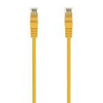 Aisens Cable de Red Latiguillo RJ45 LSZH Cat.6A 500 MHZ UTP AWG24 - 0.50m - Libre de Halogenos - 10 Gigabit/s - Color Amarillo - Imagen 2