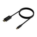 Aisens Cable Conversor USB-C a HDMI 4K@30HZ - USB-C/M-HDMI/M - 1.8M - Color Negro - Imagen 2