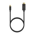Aisens Cable Conversor USB-C a HDMI 4K@30HZ - USB-C/M-HDMI/M - 1.8M - Color Negro - Imagen 3