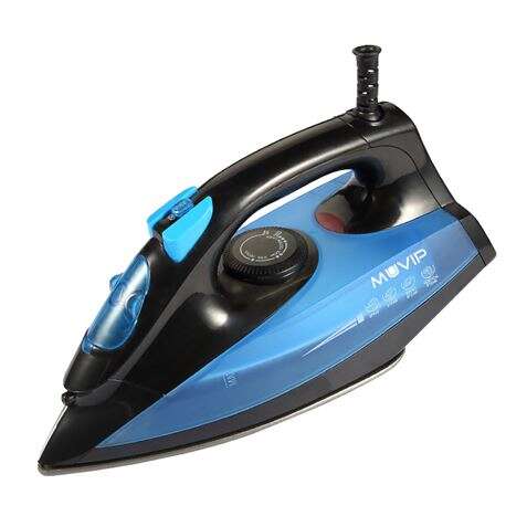 188941_1 Muvip Plancha de Ropa con Vapor 1600W - Suela de Ceramica - Deposito de 140ml - Control de Temperatura - Cable 1.8m - Imagen 1