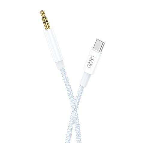 189096_1 XO Cable Trenzado USB-C Macho a Mini Jack 3.5mm Macho - Longitud 1m - Imagen 1