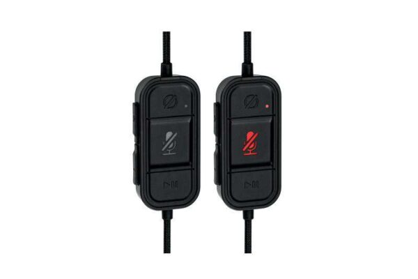 Kensington H1000 Auriculares con Microfono USB-C - Diadema Ajustable - Almohadillas Acolchadas - Controles en Cable - Cable Trenzado de 1.80m - Color Negro - Imagen 5