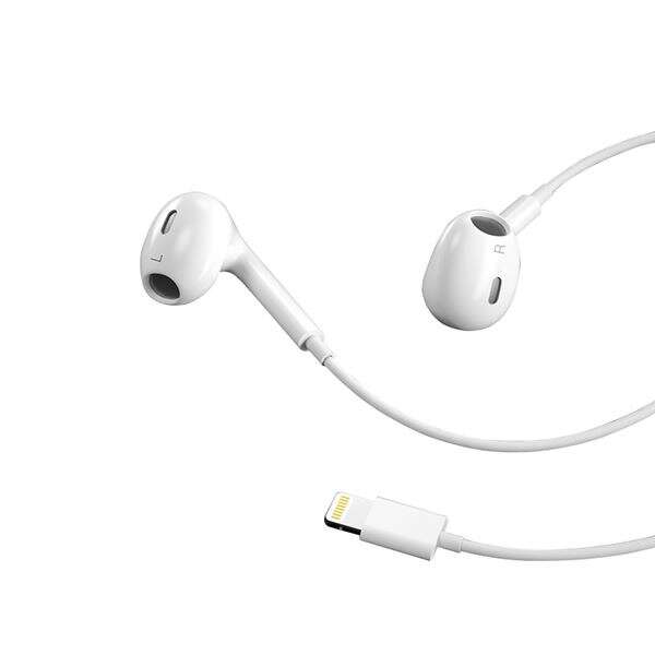 193196_1 XO EP45 Auriculares Lightning - Sonido de Calidad - 1.2m - Color Blanco - Imagen 1