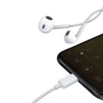 XO EP45 Auriculares Lightning - Sonido de Calidad - 1.2m - Color Blanco - Imagen 3