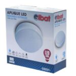 Elbat Aplique LED Redondo Exterior 10W Luz Fria - Imagen 2