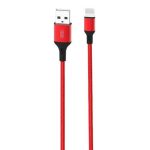 XO Cable NB143 Cordon USB - Lightning - 2.4A - 2m - Color Rojo