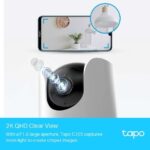 TP-Link Tapo C225 Camara de Seguridad WiFi 2K QHD - Vision Nocturna - Deteccion de Movimiento - Vision Panoramica 360º - Modo Privado - Imagen 2
