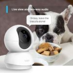TP-Link Tapo C210 Camara de Seguridad IP WiFi FullHD 1080p - Vision Nocturna - Deteccion de Movimiento - Vision Panoramica 360º - Control por Voz - Imagen 4