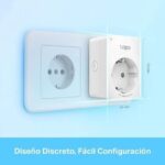 TP-Link Tapo P110 Mini Enchufe Inteligente Wi-Fi - Temporizador - Control por Voz - Programable - Imagen 2