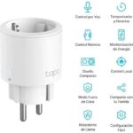 TP-Link Tapo P115 Mini Enchufe Inteligente Wi-Fi - Monitor Energia - Ideal para Regletas - Temporizador - Control por Voz - Imagen 2