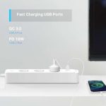 TP-Link Tapo P300 Regleta Inteligente WiFi - 3 Enchufes y 2 Puertos USB 3.0 - Carga Rapida de 18W - Control por Voz - Cable de 1.50m - Imagen 3
