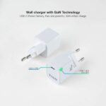 Tooq Cargador de Pared GaN USB-C/PD 30W - Color Blanco - Imagen 2
