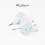 Tooq Cargador de Pared USB-C/PD 20W - Color Blanco - Imagen 2