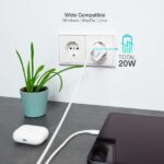 Tooq Cargador de Pared USB-C/PD 20W - Color Blanco - Imagen 3